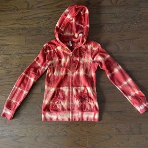 Free people zip up hoodie